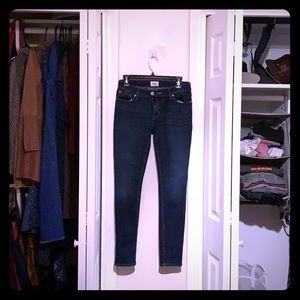 Hudson Dark Washed Skinny Jeans